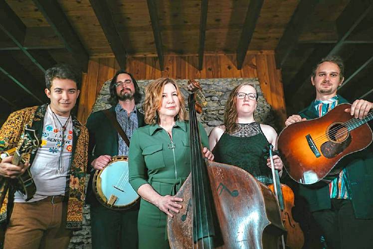 Star bluegrass bassist Missy Raines and her band Allegheny will play The Parlor Room in Northampton March 10.