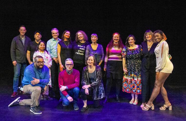Last year’s finalists for the Best of Valley Voices Story Slam are seen at the Academy of Music. The popular event is now in its ninth season.
