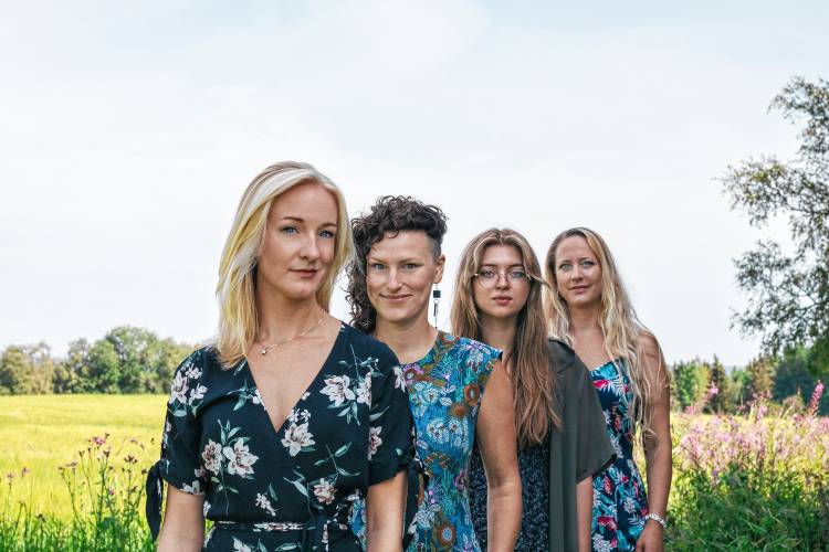 Kongero, an all-vocal group from Sweden, bring their “Folk’appella” sound to All Saints’ Episcopal Church in South Hadley Dec. 9-10.