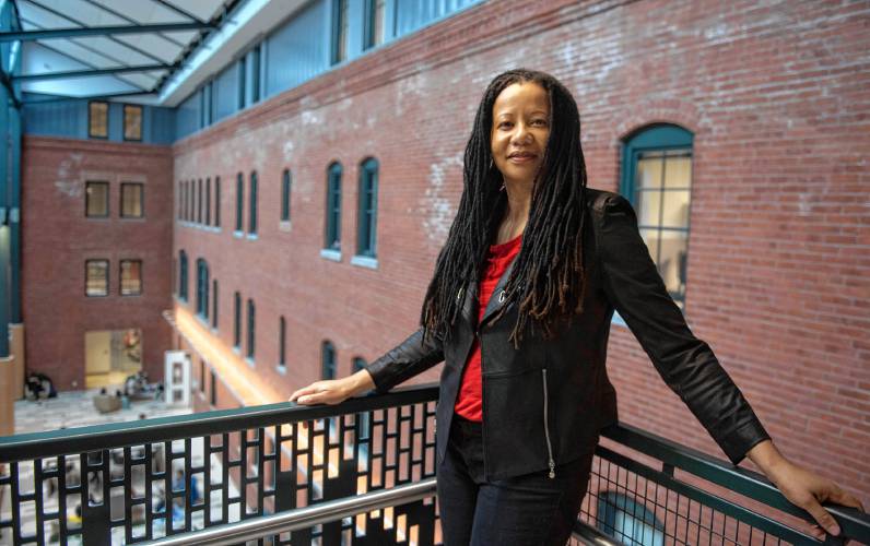 Charmaine A. Nelson, an art historian, provost professor of art history and founding director of Slavery North at UMass.