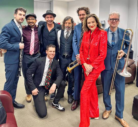 The Hot Sardines, an acclaimed ensemble from New York, will be at Bowker Auditorium at UMass Amherst on Dec. 7 at 7:30 p.m. to play swing versions of holiday songs.