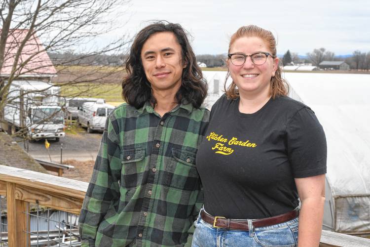 Longtime employees Max Traunstein and Lilly Israel are purchasing the Kitchen Garden Farm in Sunderland.