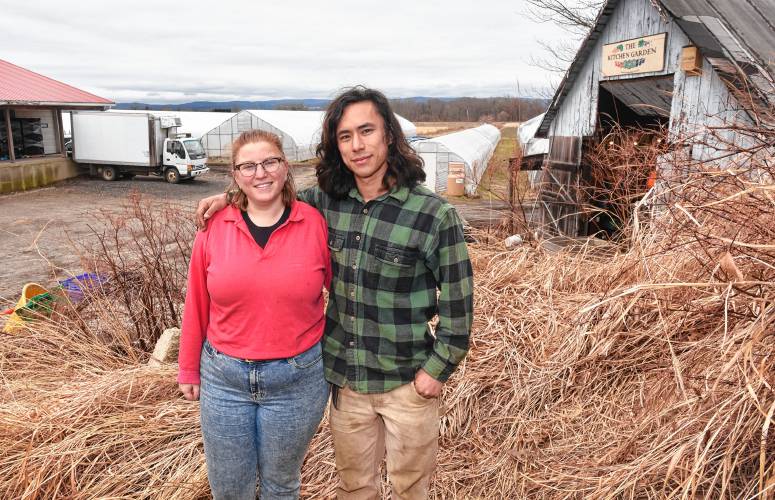 Longtime employees Lilly Israel and  Max Traunstein are purchasing Kitchen Garden Farm in Sunderland.